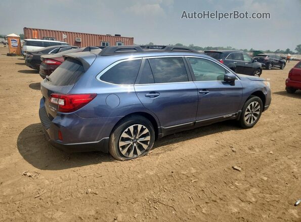 4S4BSANC2H3324343 2017 SUBARU OUTBACK Blue Rear right