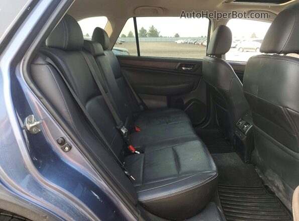 4S4BSANC2H3410171 2017 SUBARU OUTBACK Blue Vista de los asientos traseros