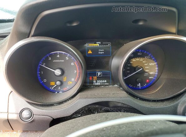 4S4BSANC2H3410171 2017 SUBARU OUTBACK Blue Vista del cuadro de instrumentos