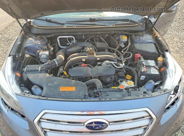 4S4BSANC2H3410171 2017 SUBARU OUTBACK Blue Vista interior trasera