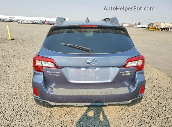 4S4BSANC2H3410171 2017 SUBARU OUTBACK Blue Vista trasera