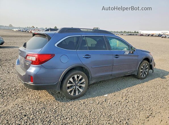 4S4BSANC2H3410171 2017 SUBARU OUTBACK Blue Trasero derecho