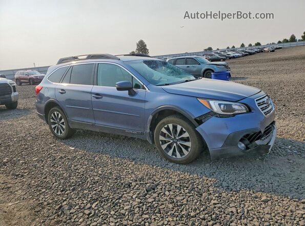 4S4BSANC2H3410171 2017 SUBARU OUTBACK Blue Delantero derecho