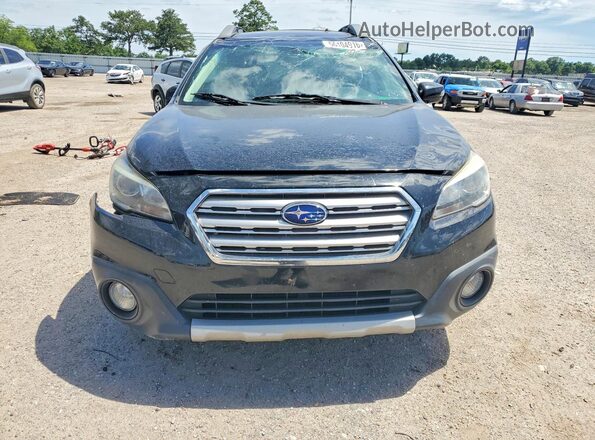4S4BSANC2H3431196 2017 SUBARU OUTBACK Black Вид спереду