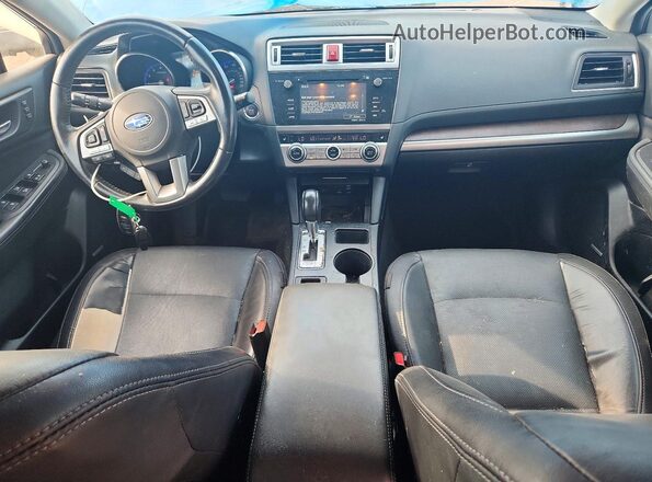 4S4BSANC2H3431196 2017 SUBARU OUTBACK Black Вид панелі приладів