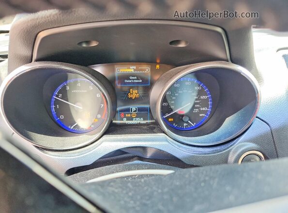 4S4BSANC2J3333405 2018 SUBARU OUTBACK Silver Սարքավորումների վահանակի տեսք