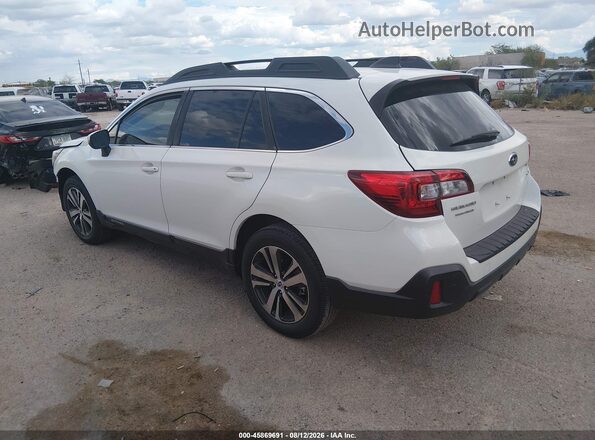 4S4BSANC2K3323006 2019 SUBARU OUTBACK Белый Задняя левая четверть
