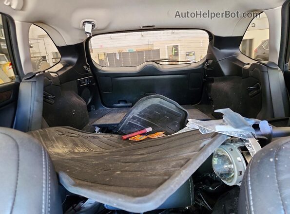 4S4BSANC3G3217011 2016 SUBARU OUTBACK Black Rear seats view