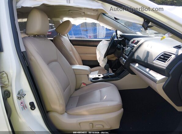 4S4BSANC3G3244077 2016 SUBARU OUTBACK White Вид салону спереду