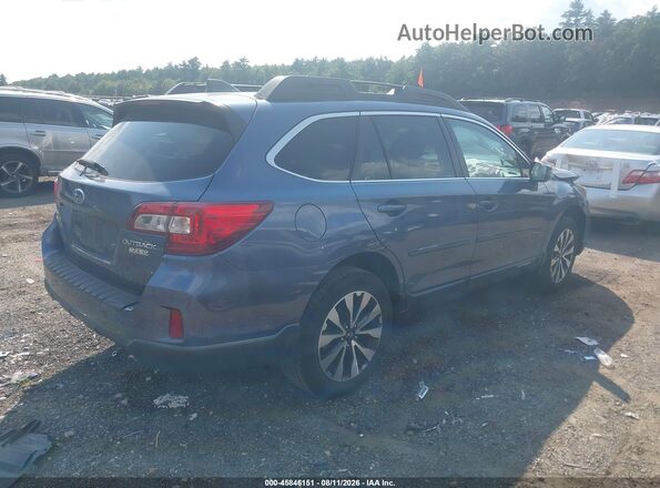 4S4BSANC3G3352943 2016 SUBARU OUTBACK Blue უკანა მარჯვენა