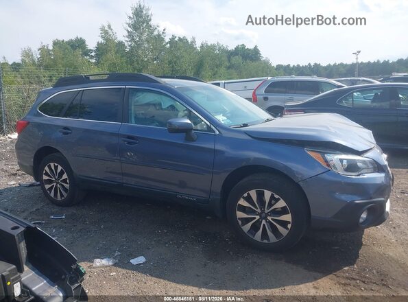 4S4BSANC3G3352943 2016 SUBARU OUTBACK Blue უკანა სალონის ხედი