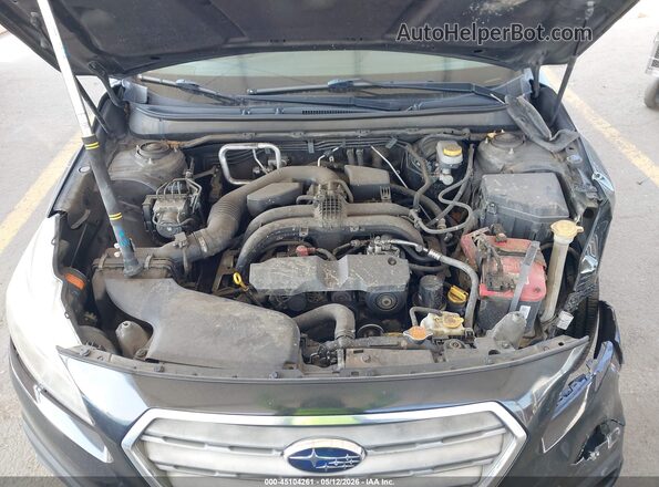 4S4BSANC3H3260863 2017 SUBARU OUTBACK Black Вид ззаду
