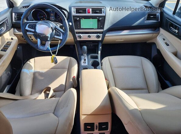 4S4BSANC3H3290915 2017 SUBARU OUTBACK Белый Вид панели приборов