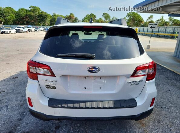 4S4BSANC3H3290915 2017 SUBARU OUTBACK Белый Вид сзади
