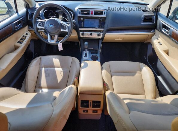 4S4BSANC3H3318177 2017 SUBARU OUTBACK Белый Вид панели приборов