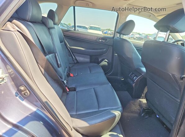 4S4BSANC3H3344326 2017 SUBARU OUTBACK Gray Вид задніх сидінь