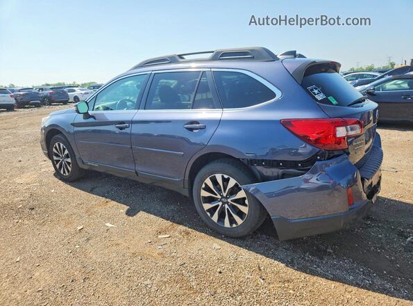4S4BSANC3H3344326 2017 SUBARU OUTBACK Gray Задня ліва чверть