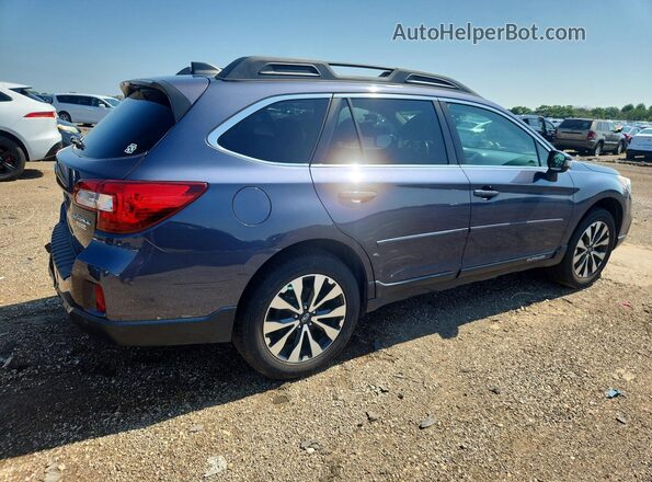 4S4BSANC3H3344326 2017 SUBARU OUTBACK Gray Задня права чверть