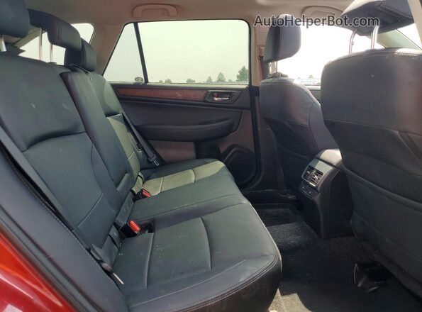 4S4BSANC3H3422975 2017 SUBARU OUTBACK Red Вид задньої частини салону