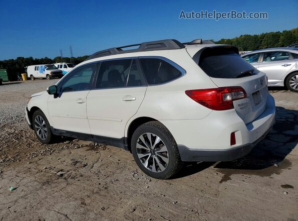 4S4BSANC3H3424449 2017 SUBARU OUTBACK Белый Задняя левая четверть
