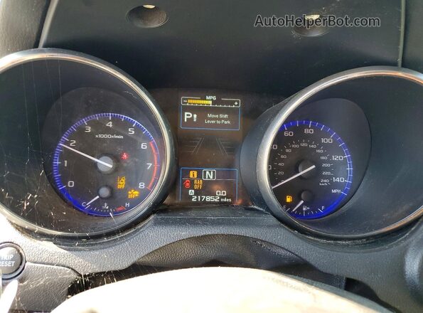 4S4BSANC3H3424449 2017 SUBARU OUTBACK Белый Вид щитка приборов