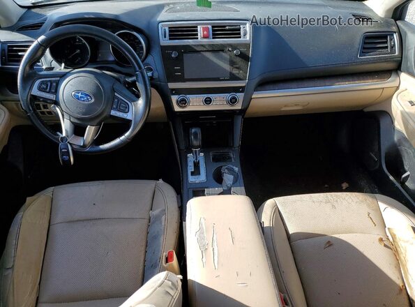 4S4BSANC3H3424449 2017 SUBARU OUTBACK Белый Вид панели приборов