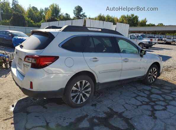 4S4BSANC3H3424449 2017 SUBARU OUTBACK Белый Задняя правая четверть