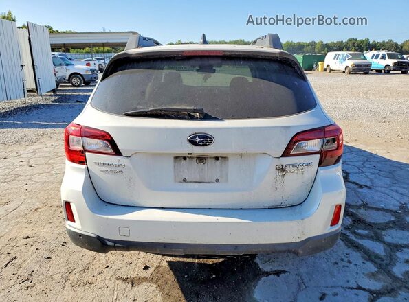 4S4BSANC3H3424449 2017 SUBARU OUTBACK Белый Вид сзади