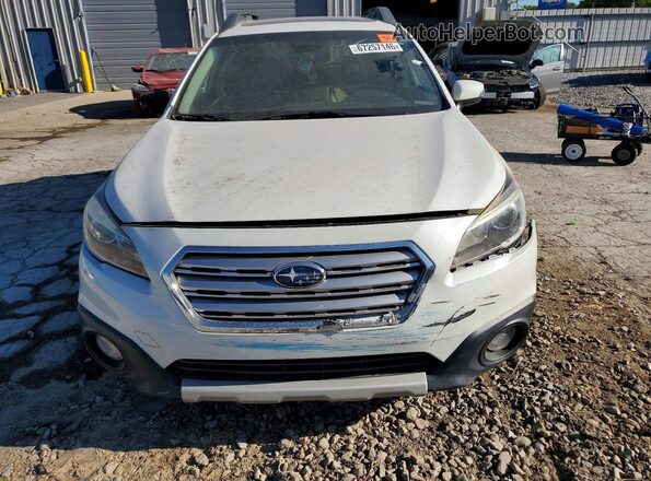 4S4BSANC3H3424449 2017 SUBARU OUTBACK Белый Вид спереди