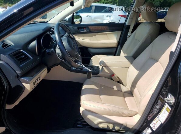 4S4BSANC3J3338273 2018 SUBARU OUTBACK Black Widok wnętrza z przodu