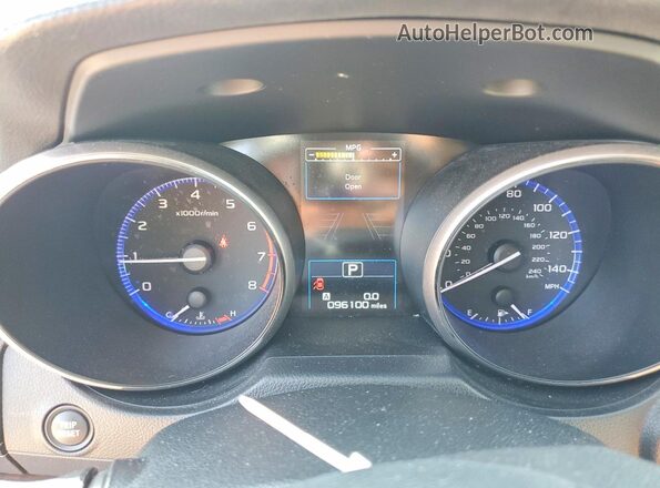 4S4BSANC3J3338273 2018 SUBARU OUTBACK Black Widok zestawu wskaźników