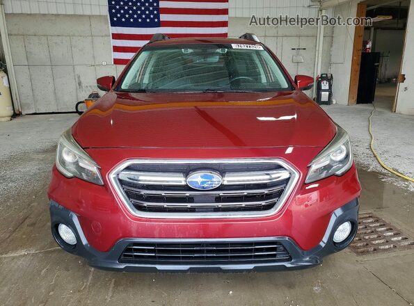 4S4BSANC3J3371127 2018 SUBARU OUTBACK Burgundy Вид спереду