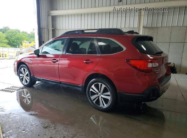 4S4BSANC3J3371127 2018 SUBARU OUTBACK Burgundy Задня ліва чверть