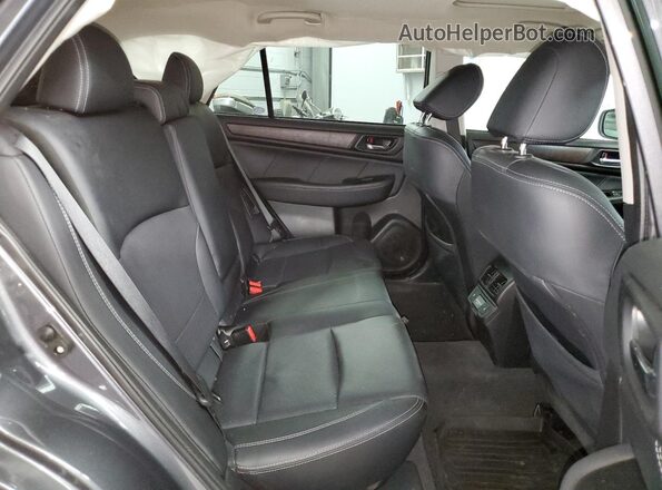 4S4BSANC3J3380250 2018 SUBARU OUTBACK Gray Widok wnętrza z tyłu