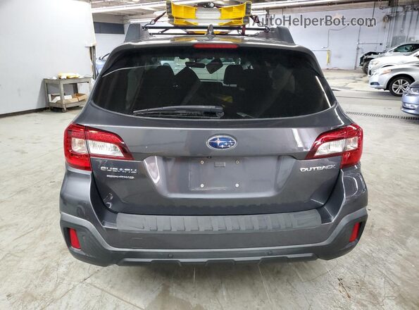 4S4BSANC3J3380250 2018 SUBARU OUTBACK Gray Widok z tyłu