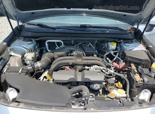 4S4BSANC3K3256478 2019 SUBARU OUTBACK Silver Vista del compartimento del motor