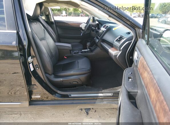 4S4BSANC4H3219674 2017 SUBARU OUTBACK Черный Вид салона спереди