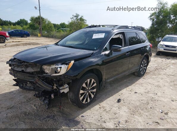 4S4BSANC4H3219674 2017 SUBARU OUTBACK Черный Передняя левая четверть