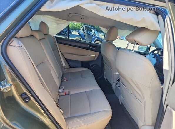4S4BSANC4H3276263 2017 SUBARU OUTBACK Зеленый Вид задней части салона