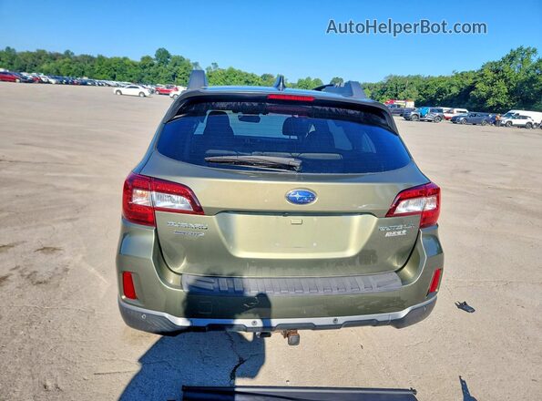4S4BSANC4H3276263 2017 SUBARU OUTBACK Зеленый Вид сзади