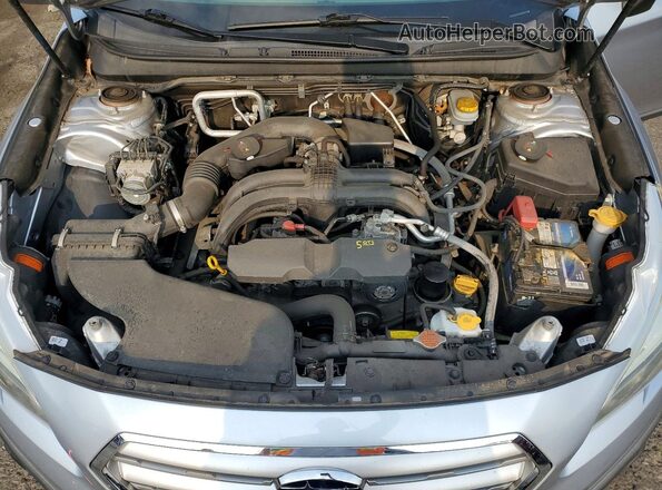 4S4BSANC4H3408146 2017 SUBARU OUTBACK Silver Engine compartment view