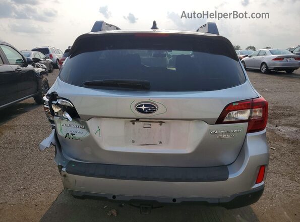 4S4BSANC4H3408146 2017 SUBARU OUTBACK Silver Rear view