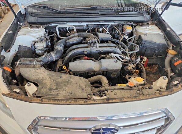 4S4BSANC4H3424931 2017 SUBARU OUTBACK White Vista del compartimento del motor