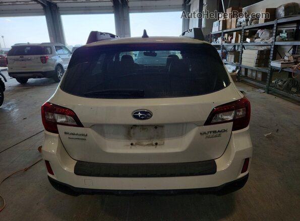 4S4BSANC4H3424931 2017 SUBARU OUTBACK White Vista trasera