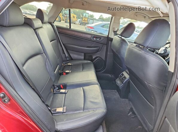 4S4BSANC4K3241228 2019 SUBARU OUTBACK Red Սալոնի հետևի տեսք