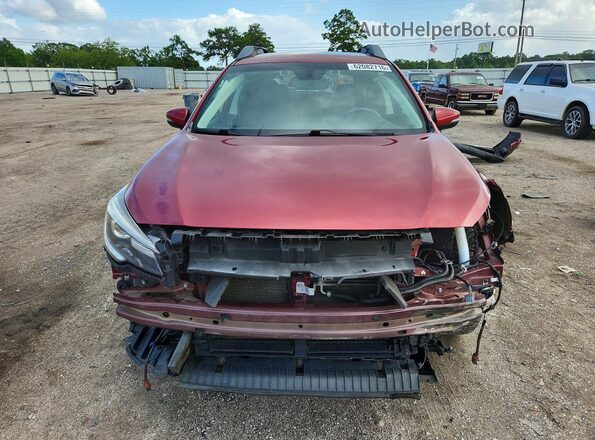4S4BSANC4K3241228 2019 SUBARU OUTBACK Red Դիմացի տեսք