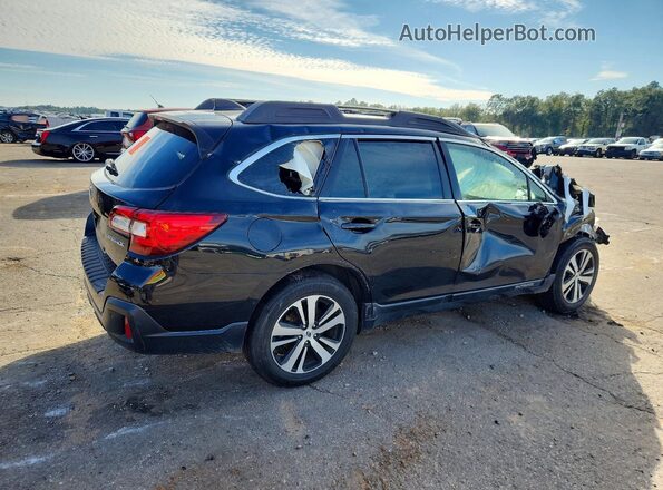 4S4BSANC4K3272642 2019 SUBARU OUTBACK Black Tył prawy
