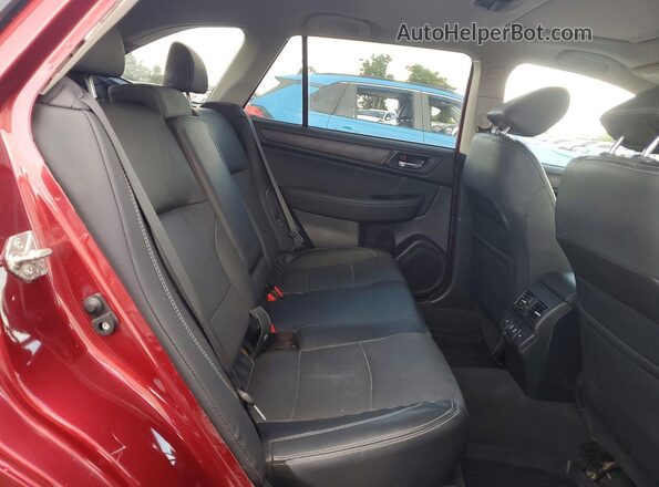 4S4BSANC4K3320558 2019 SUBARU OUTBACK Burgundy Вид задньої частини салону