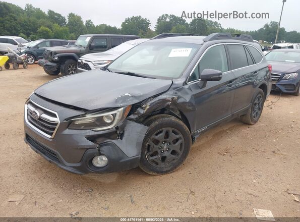 4S4BSANC4K3331995 2019 SUBARU OUTBACK Gray Przód lewy