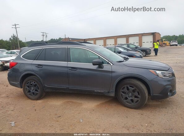 4S4BSANC4K3331995 2019 SUBARU OUTBACK Gray Widok wnętrza z tyłu
